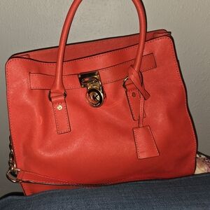 Michael Kors Vibrant Red Satchel